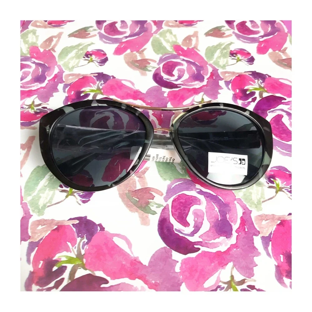 NWT JOE'S JEANS Women's Matte Tortoise Sunglasses - Picture 1 of 13